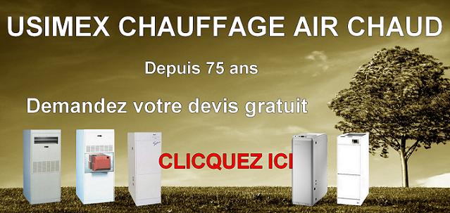 chauffage air chaud spécialiste