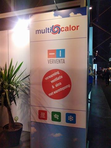 luchtverwarming multicalor logo batibouw stand