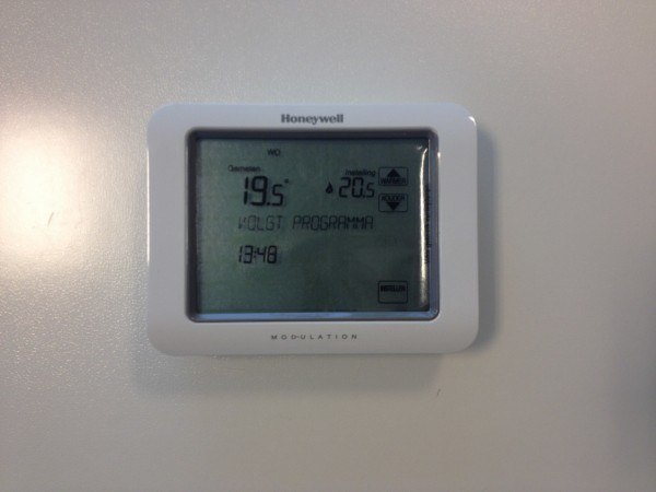 Thermostaat Vision modulation luchtverwarming