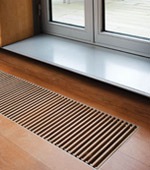 voordeel luchtverwarming onzichtbare rooster vloer