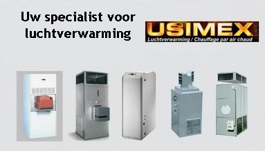 usimex luchtverwarming Antwerpen Oost-Vlaanderen