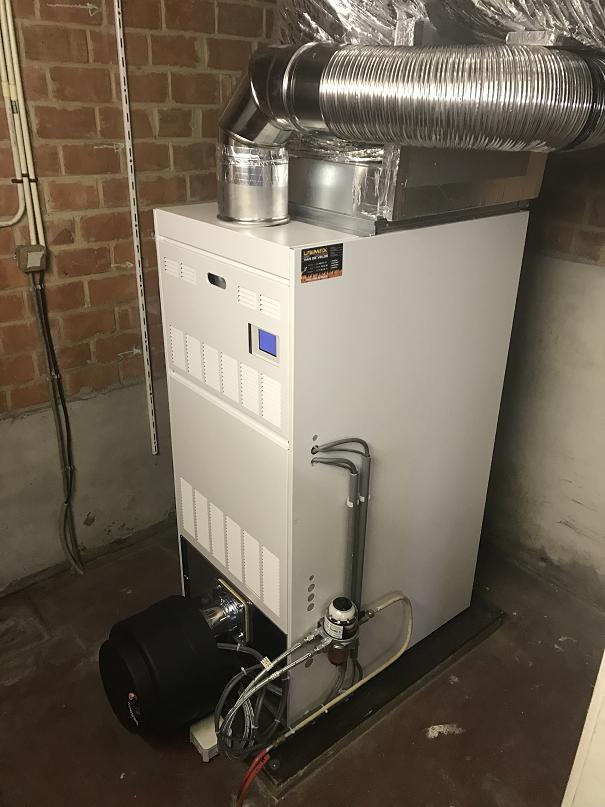 Multicalor Olie 41 kW Downflow